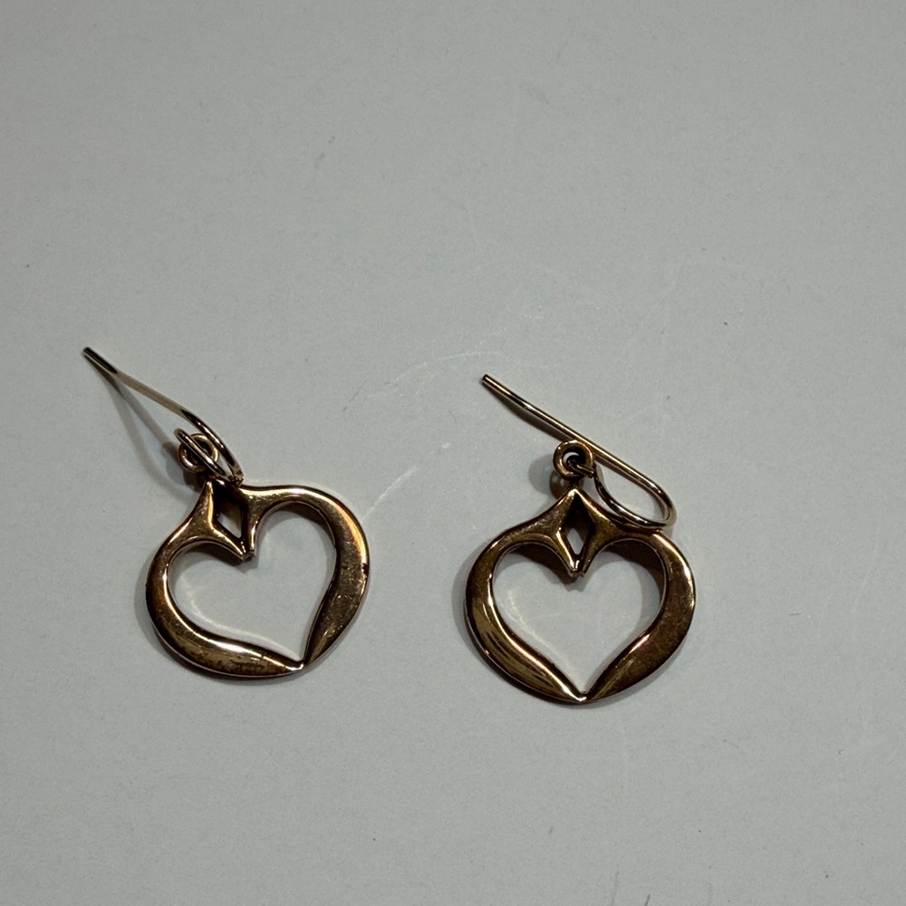 Lovell Designs Merrymeeting Bay Gold Plated Drop Earrings